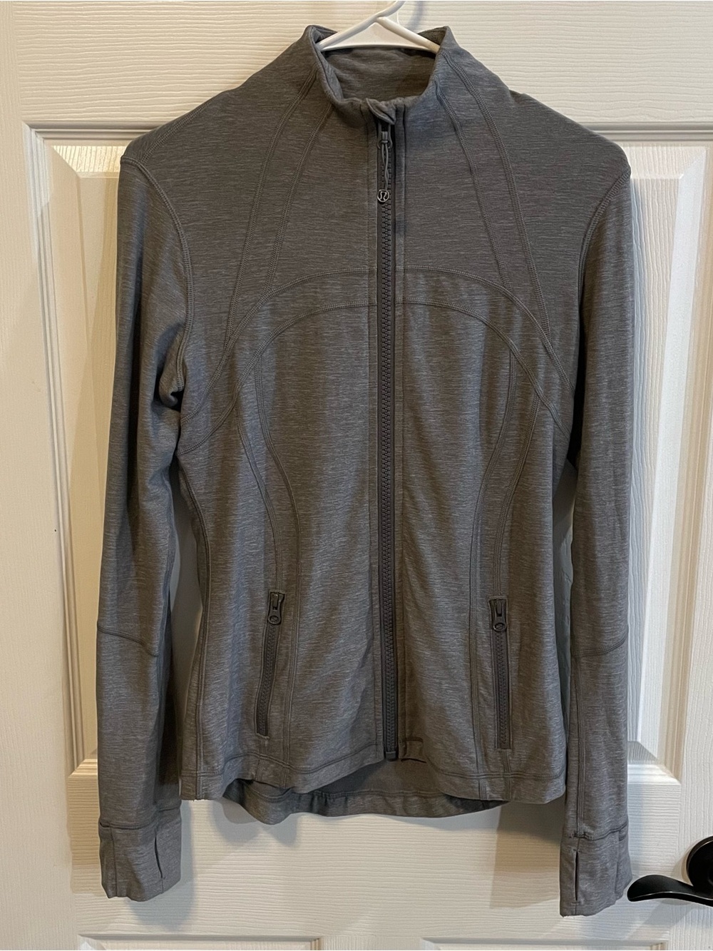 Lululemon Define Jacket Heathered Gray Size 8